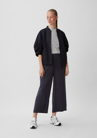 COMMA Wide leg Broek in Zwart