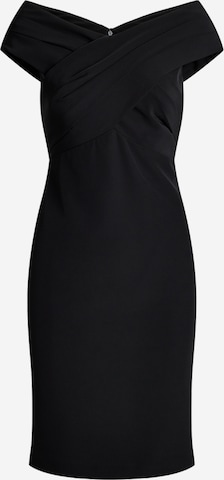 Lauren Ralph Lauren Koktejl obleka | črna barva: sprednja stran