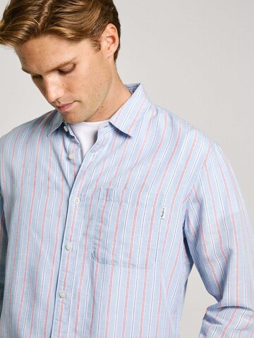 Pepe Jeans Regular Fit Hemd 'Alphonso ' in Blau