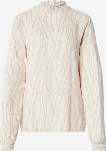 Sublevel - Blusa en beige: frente