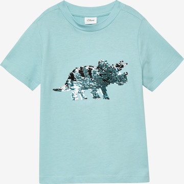 s.Oliver Shirt in Blue: front