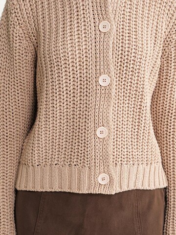 Cardigan MixRay en marron
