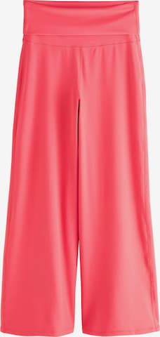 NextWide Leg/ Široke nogavice Sportske hlače 'Active Balance' - roza boja: prednji dio