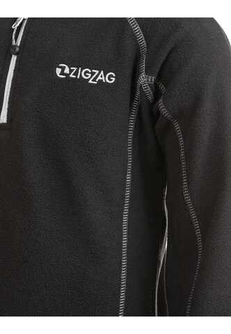 ZigZag Sportpullover 'Buffalo' in Schwarz