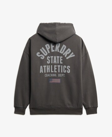 Superdry Sweatvest 'Athletic Essentials' in Grijs