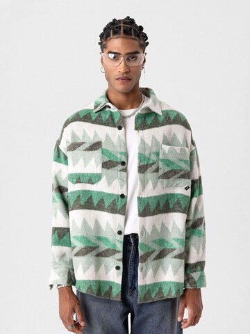 Dandalo Regular fit Button Up Shirt 'Rodrigo' in Green: front
