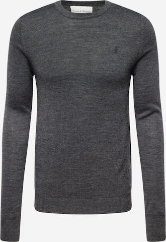 Pullover 'Jupiter' di Bruun & Stengade in grigio: frontale