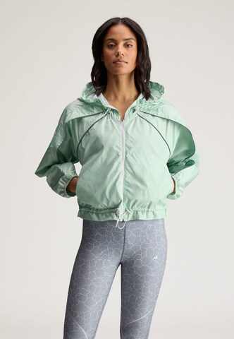 Veste fonctionnelle ADIDAS BY STELLA MCCARTNEY en vert : devant