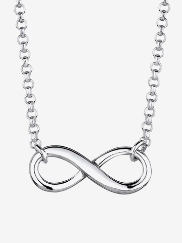 ELLI Halsband 'Infinity' i silver