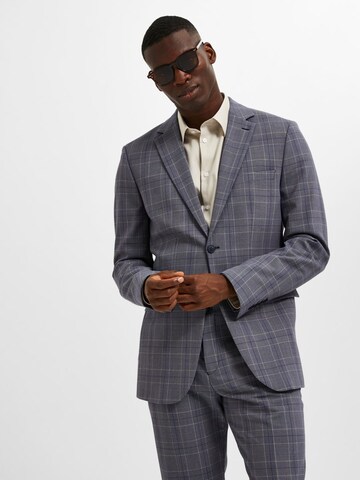 SELECTED HOMME Slim fit Suit Jacket in Grey