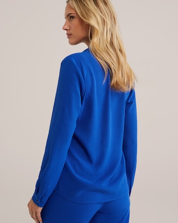 WE Fashion Блуза в синьо