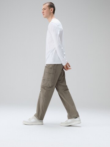 Regular Pantalon cargo Next en vert