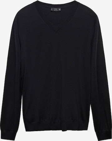 MANGO MAN Sweater in Black: front
