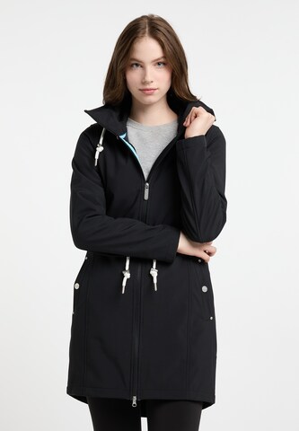 TALENCE Raincoat in Black: front