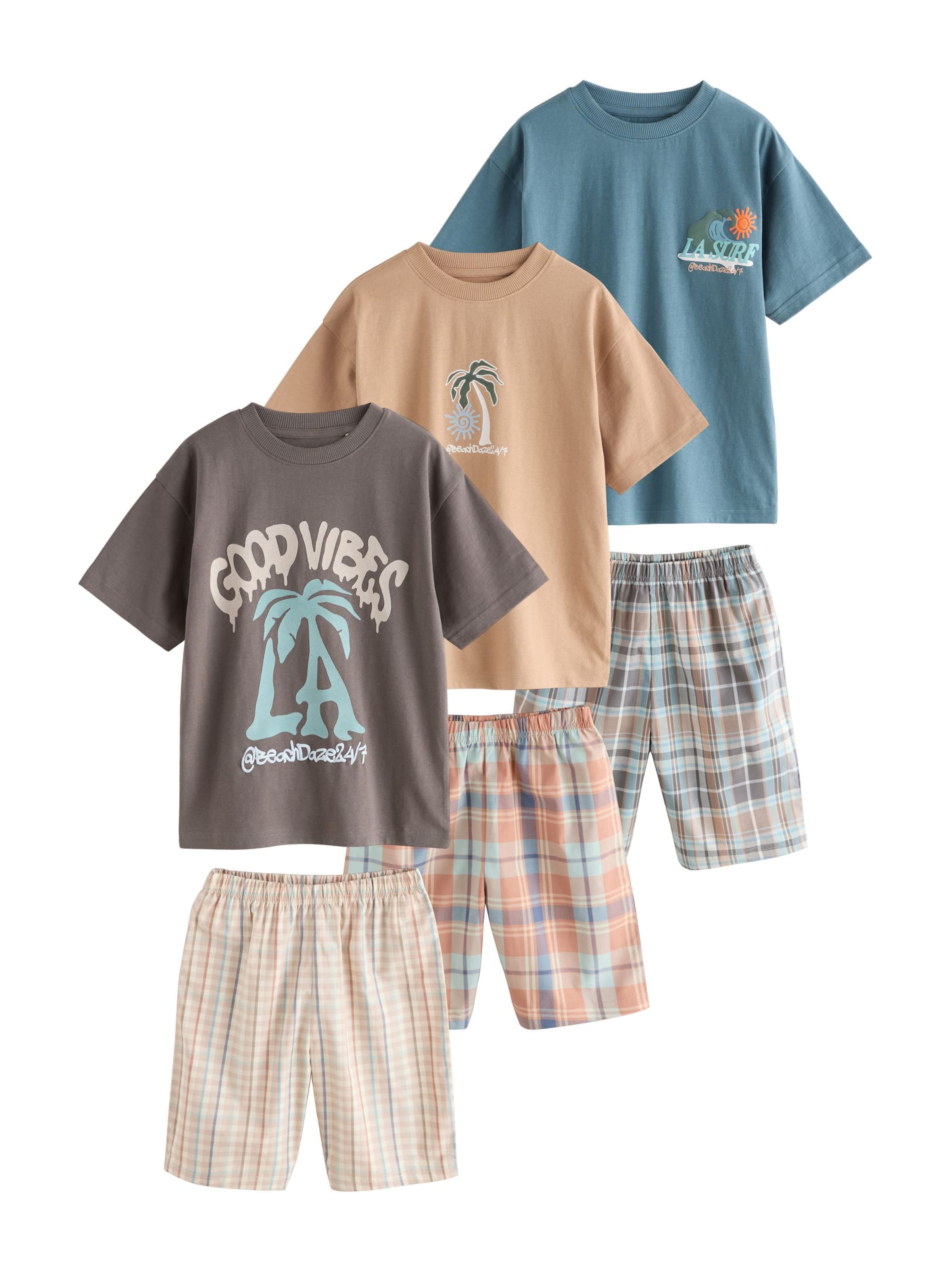 Next Pajamas in Blue: front