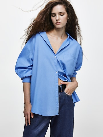 Camicia da donna di Pull&Bear in blu: frontale