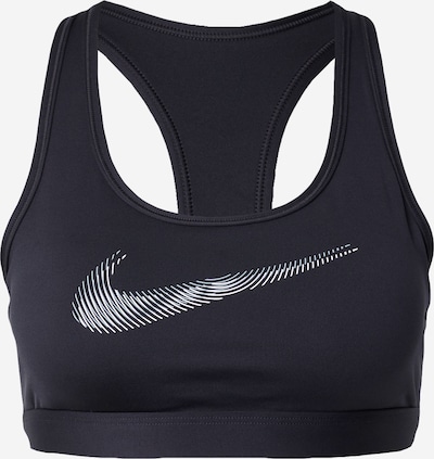 NIKE Sportovní podprsenka - šedá / černá / bílá, Produkt