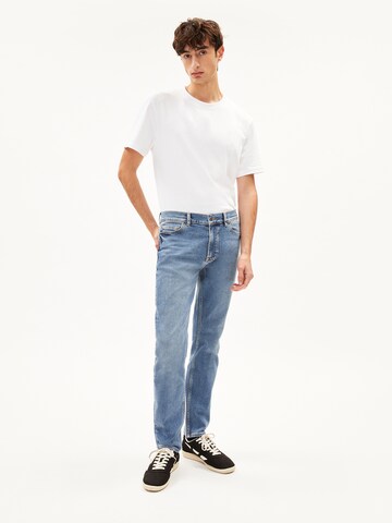 ARMEDANGELS Slimfit Jeans 'IAAN' in Blau