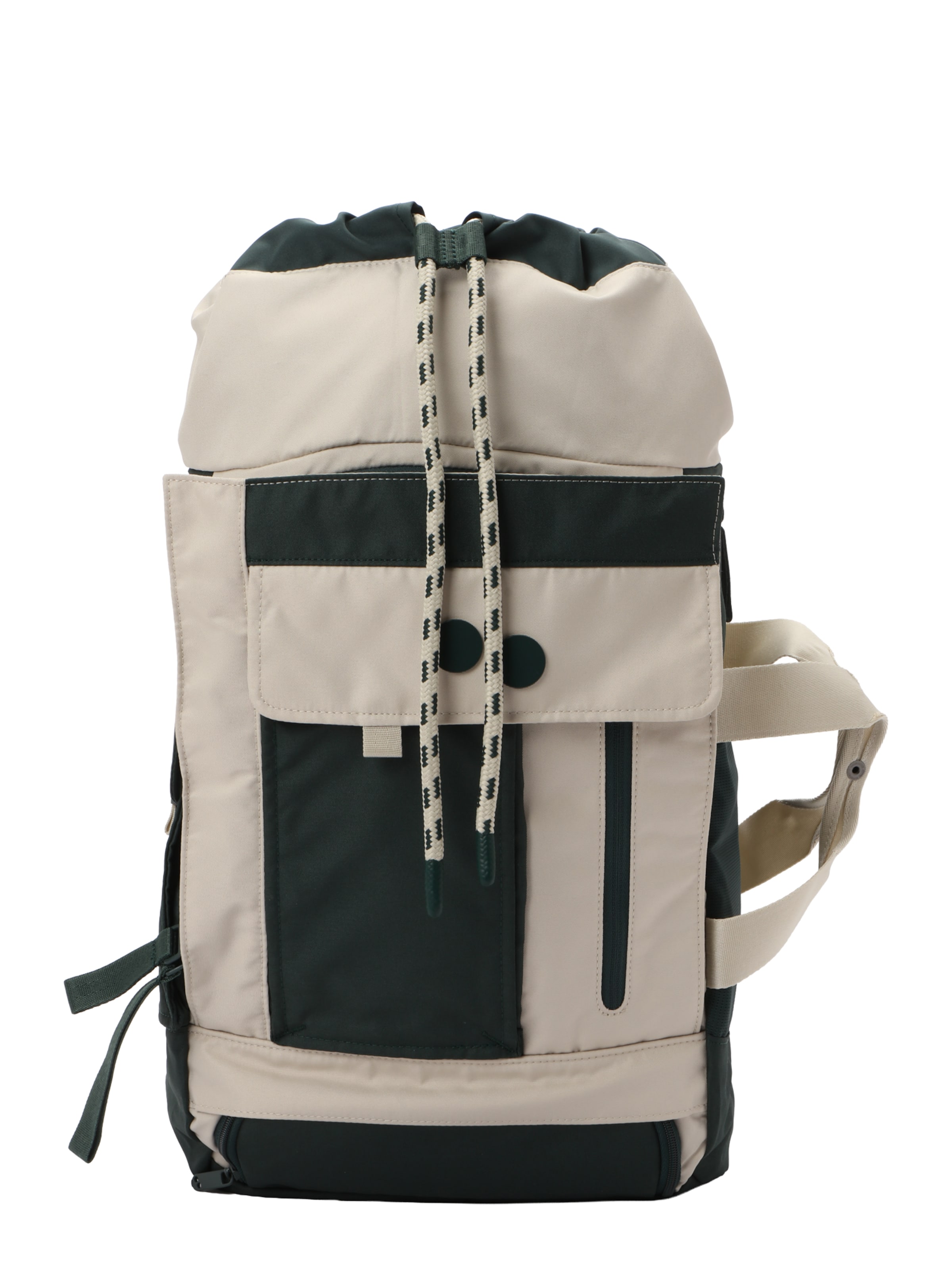 Sac à dos 'BLOK' pinqponq en vert : devant