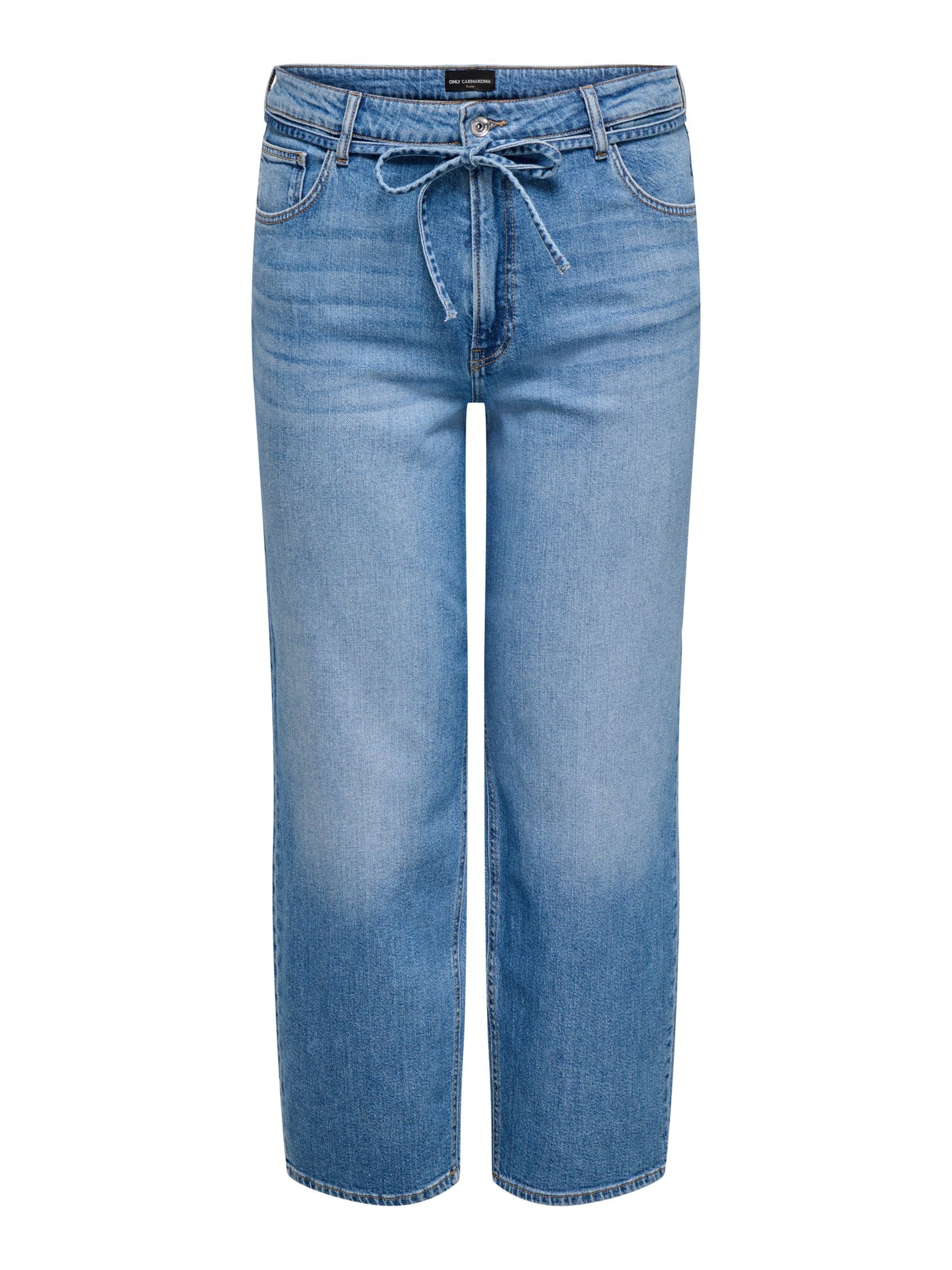 ONLY Carmakoma Regular Jeans in Blau: Vorderseite