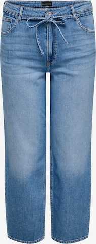 ONLY Carmakoma Wide Leg Farkut 'CARGianna' värissä sininen: etupuoli