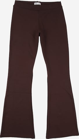 NAME IT Flared Byxa 'NKFFRIKKALI' i brun: framsida