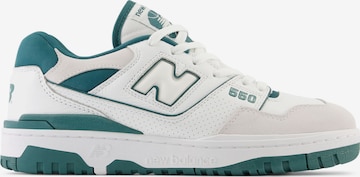 Baskets basses '550' new balance en blanc