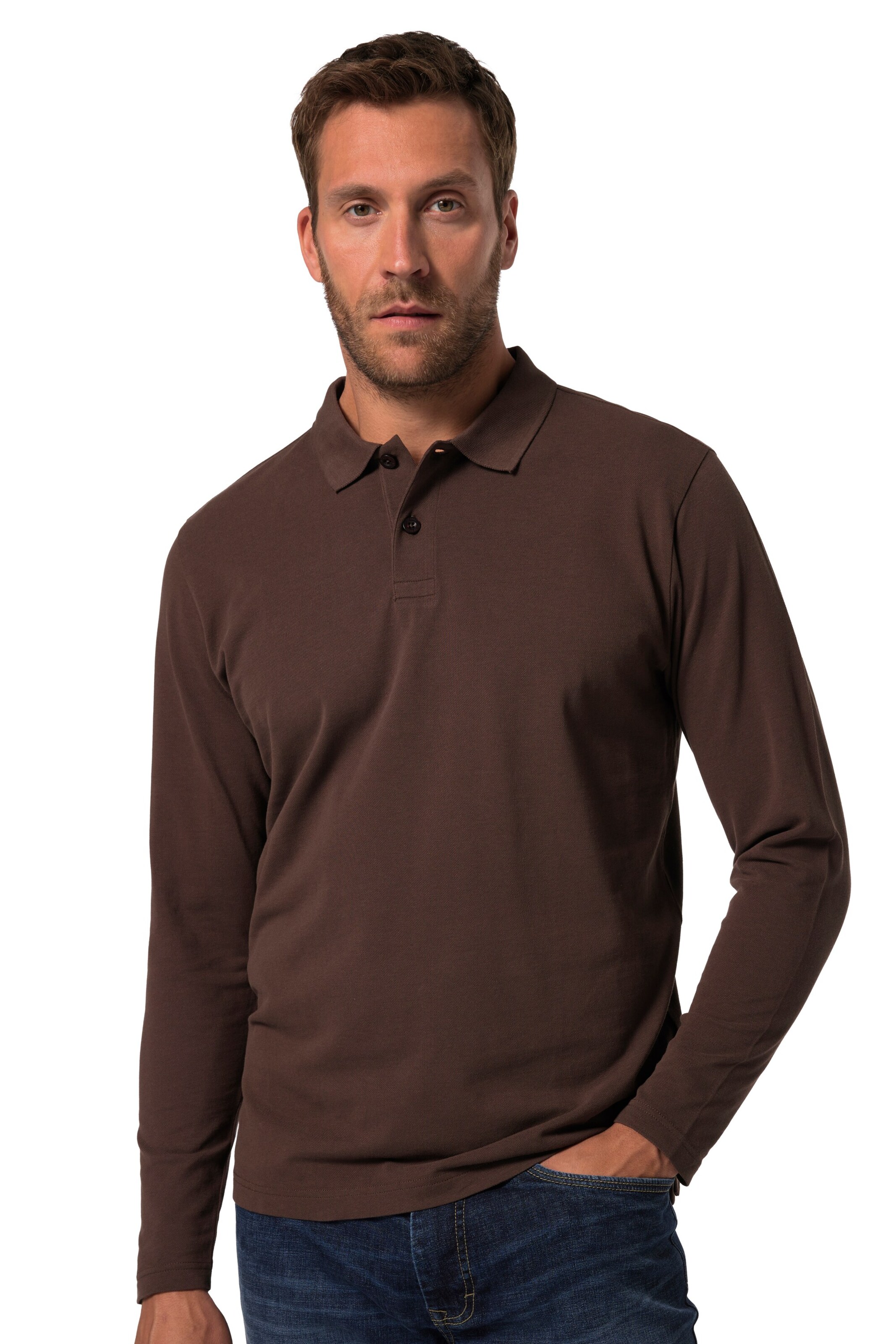 JP1880 Shirt in Brown: front