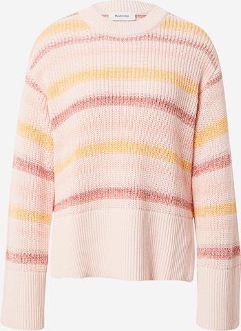 modström Sweater 'Danna' in Pink: front