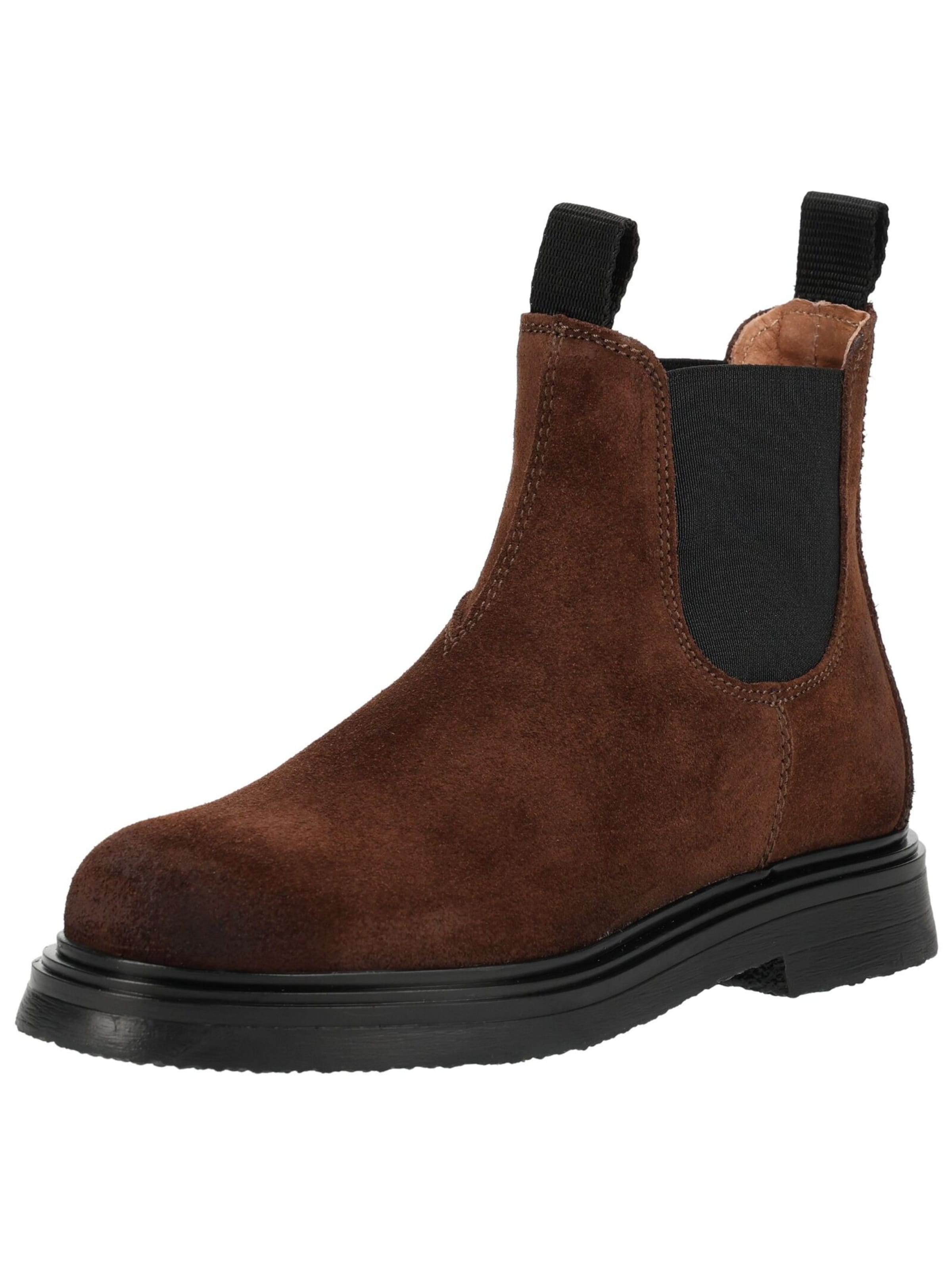 Bottines PAVEMENT en marron : devant