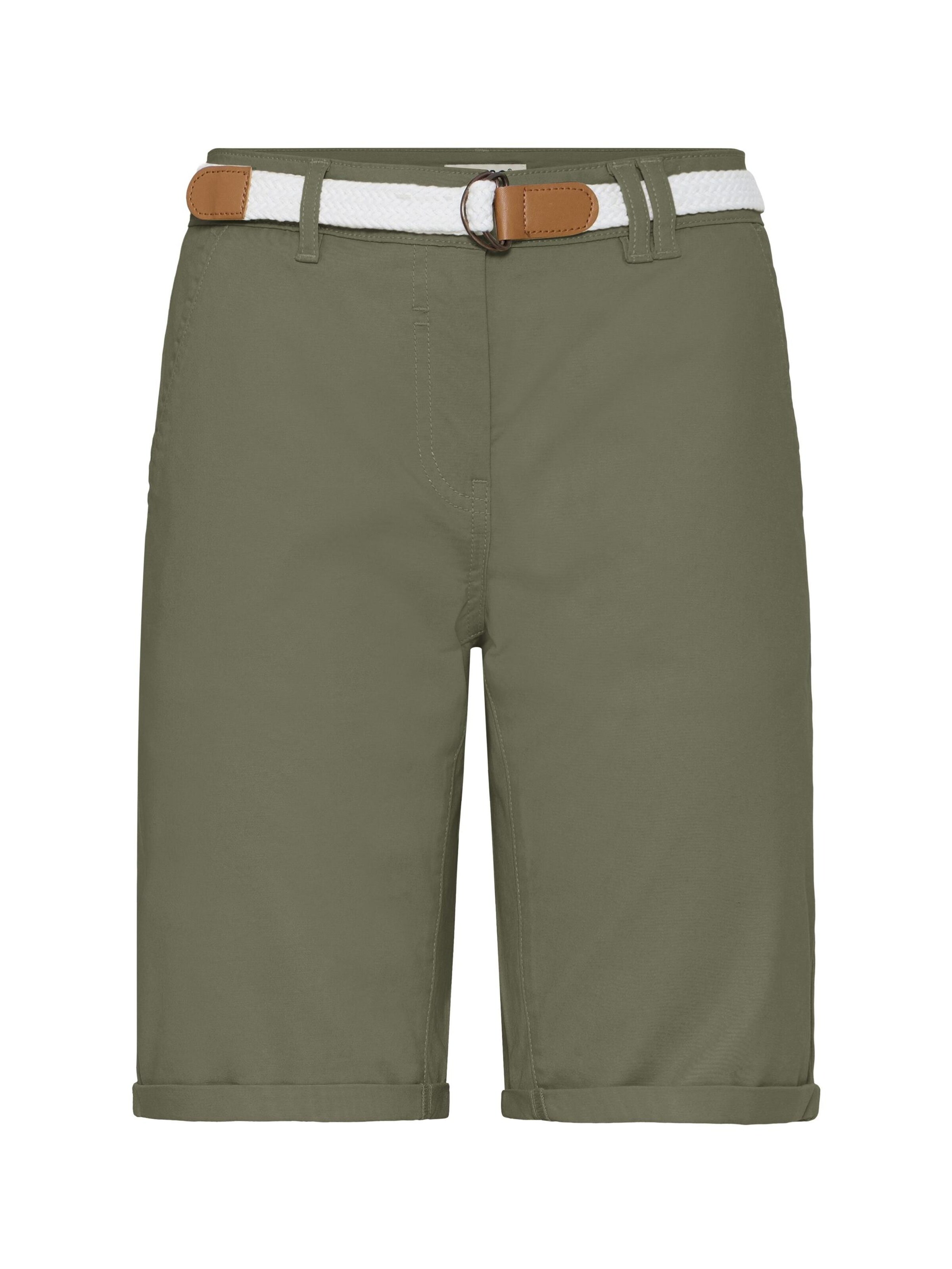 Pantaloni chino di Oxmo in verde: frontale