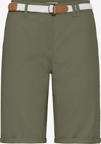 Pantaloni chino di Oxmo in verde: frontale