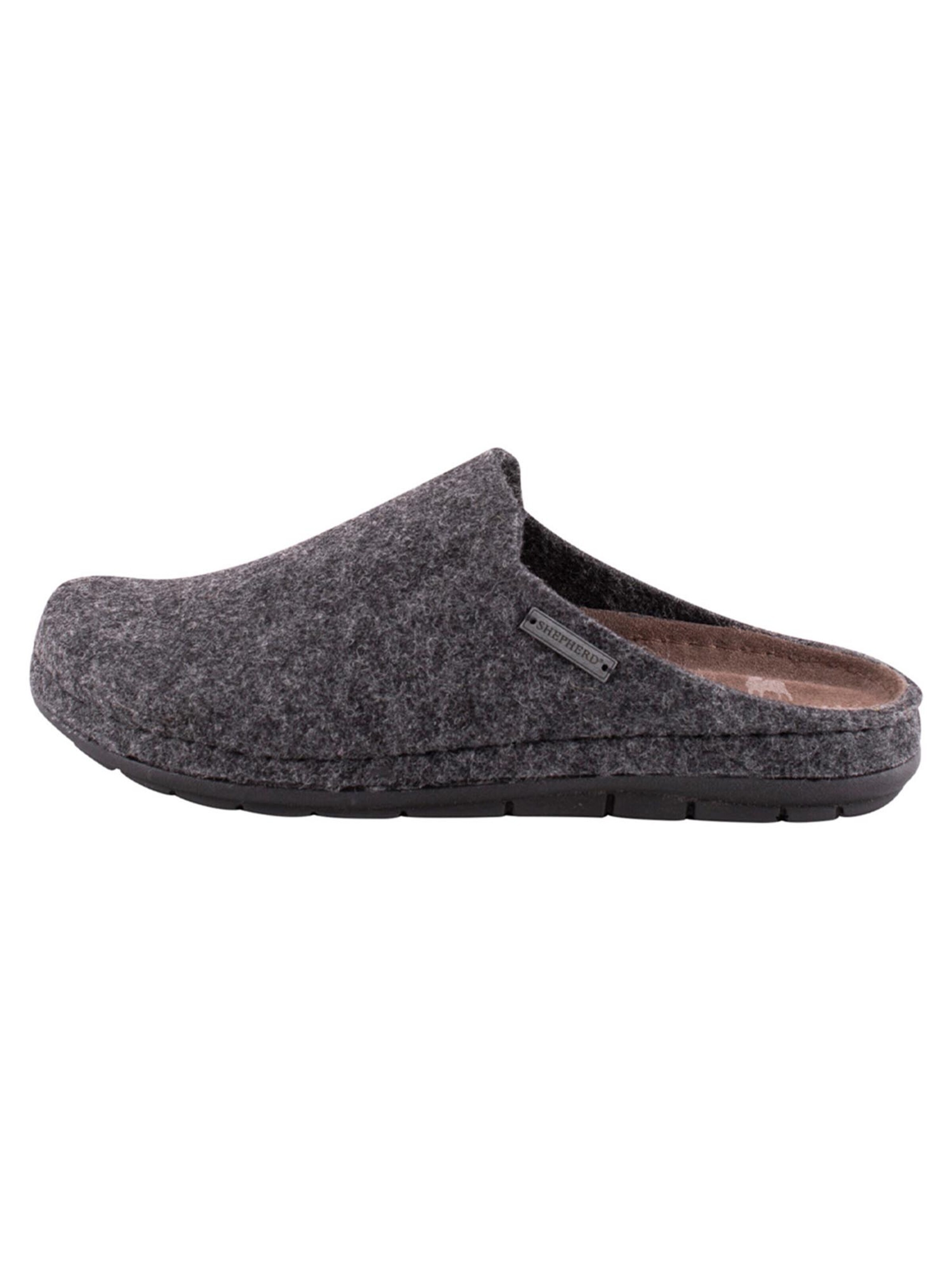 SHEPHERD Slippers 'Annsofie' in Grey: front
