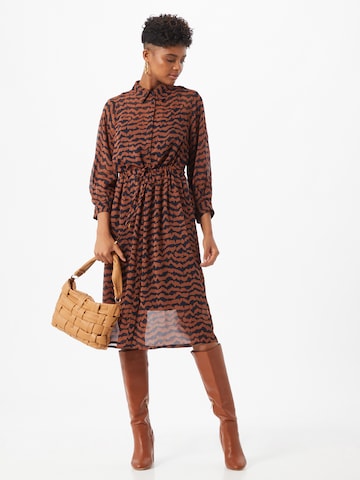 Part Two Shirt Dress 'Esmine' in Brown