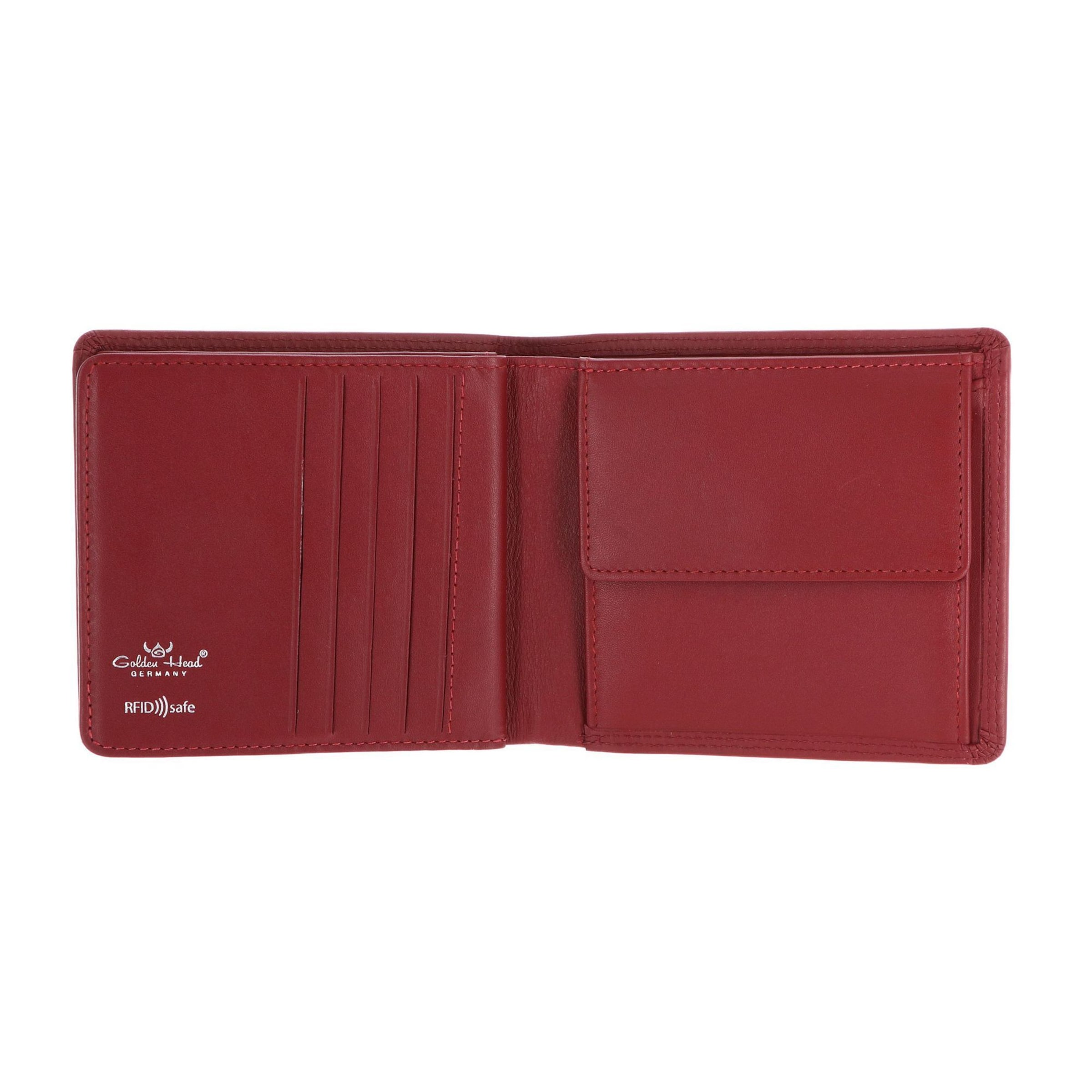 Portamonete di GOLDEN HEAD in rosso