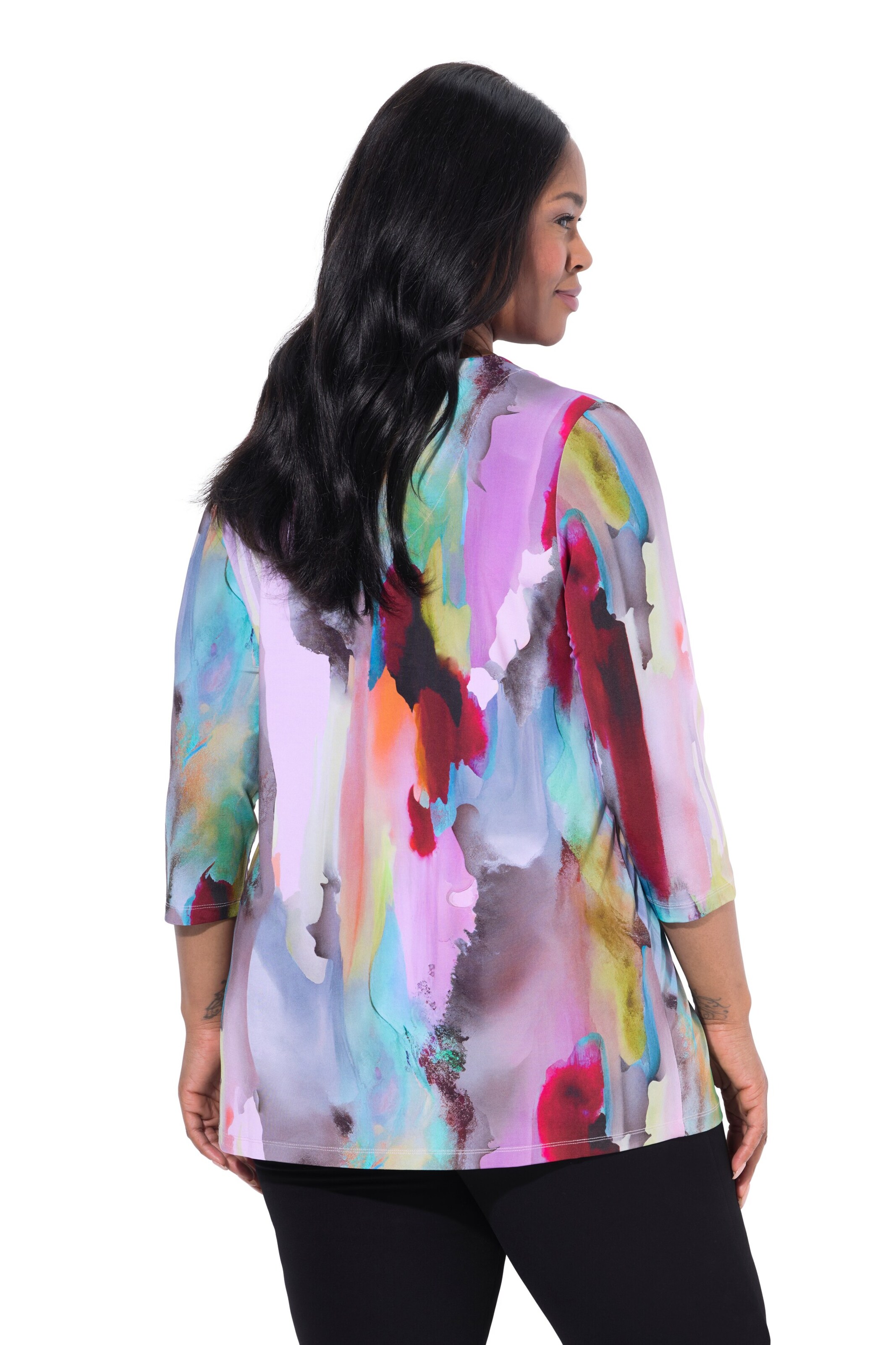 Ulla Popken Blouse in Gemengde kleuren