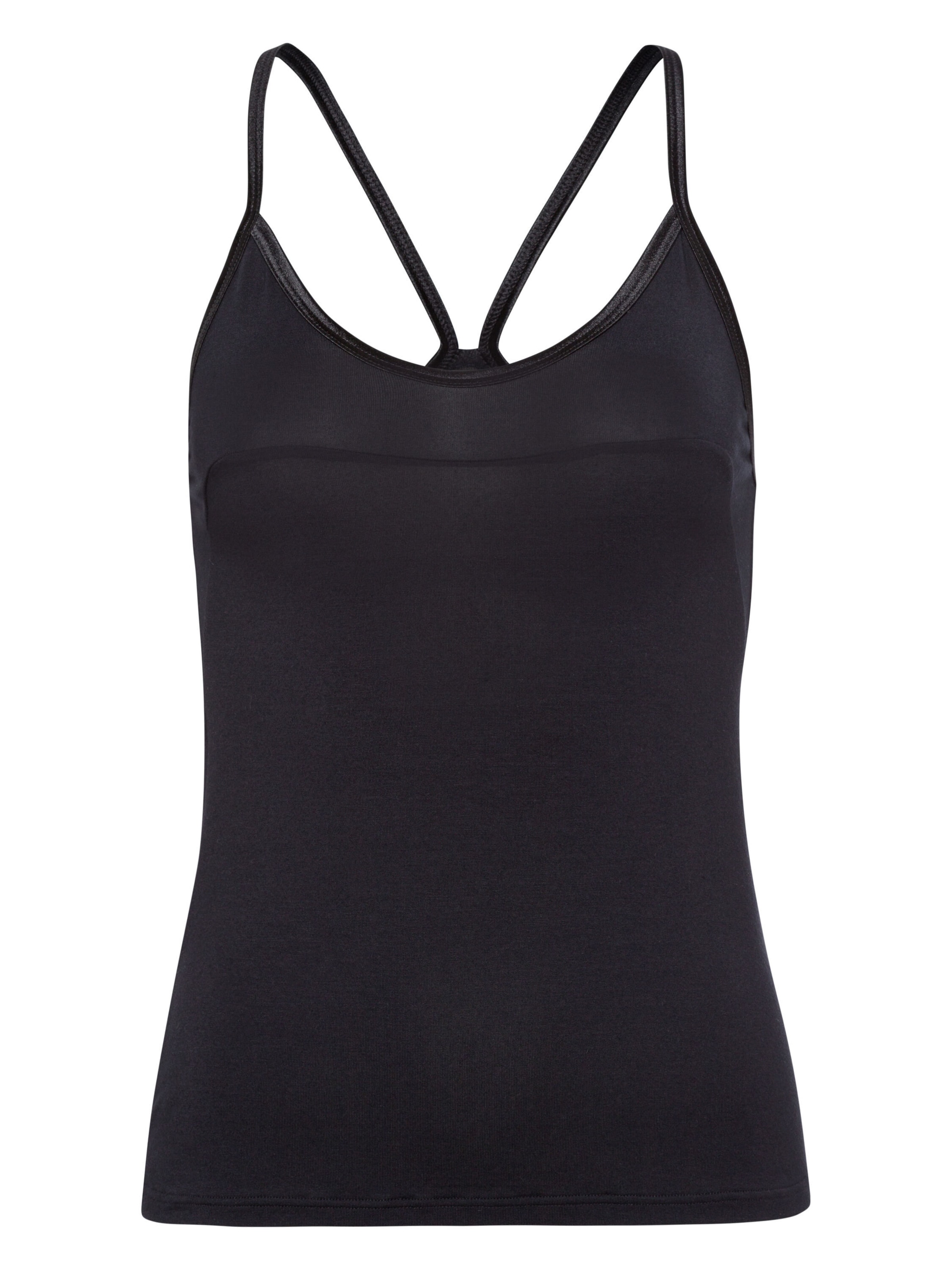 Myjama Top 'Celi' in Schwarz: Vorderseite