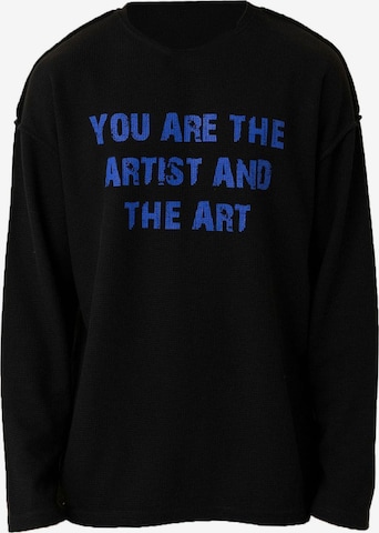 Pull-over Dandalo en noir : devant