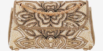 faina Schultertasche in Gold: Vorderseite