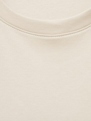 MANGO Shirt 'SEVILLA' in Beige