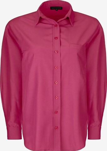 Basics and More Bluse ' Rhianna ' in Pink: predná strana