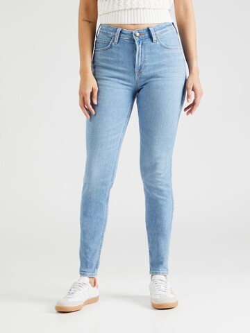 Skinny Jean 'SCARLETT HIGH' Lee en bleu : devant