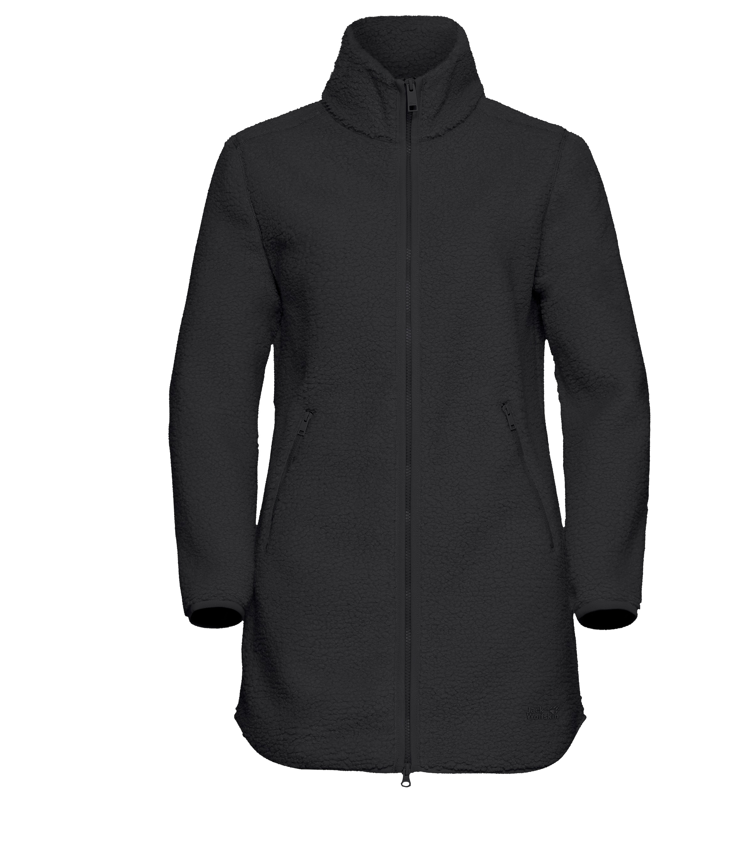 JACK WOLFSKIN Wintermantel in Schwarz: Vorderseite