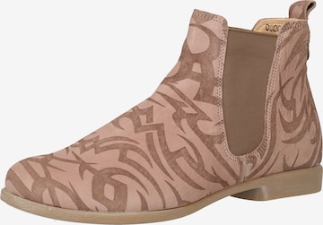 THINK! Chelsea Boots in Pink: front