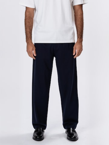 TEESHOPPEN Regular Trousers 'Performance' in Blue: front