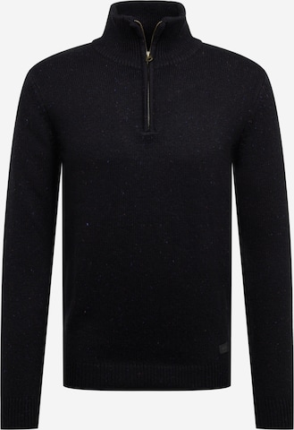 Petrol Industries Sweater in Black: front