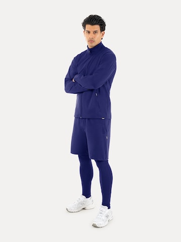 Coupe slim Pantalon de sport 'Xion' Smilodox en bleu