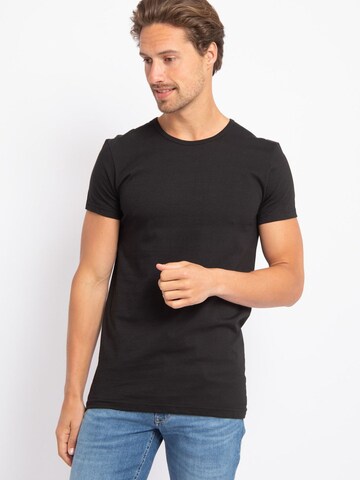 alan red Shirt 'James' in Black: front