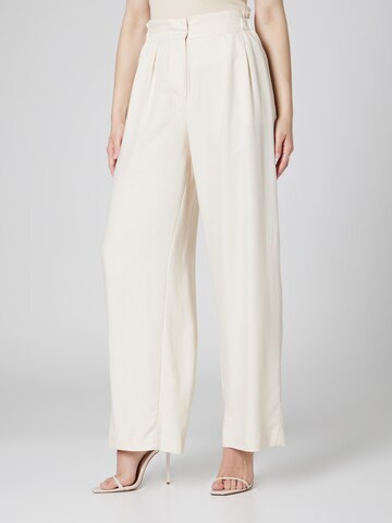 Wide Leg Pantalon à pince 'Rabea ' Guido Maria Kretschmer Women en blanc : devant