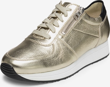 VITAFORM Sneaker in Gold: Vorderseite